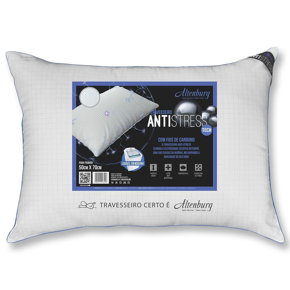 Travesseiro Multiuso Amamentação 31x84 Altenburg - Almofada de