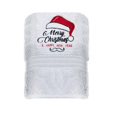 Toalha-de-Lavabo-Bordada-Gorro-Papai-Noel-unica---30x50