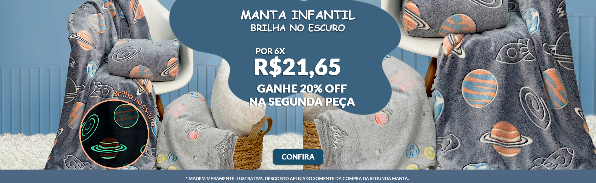 manta infantil