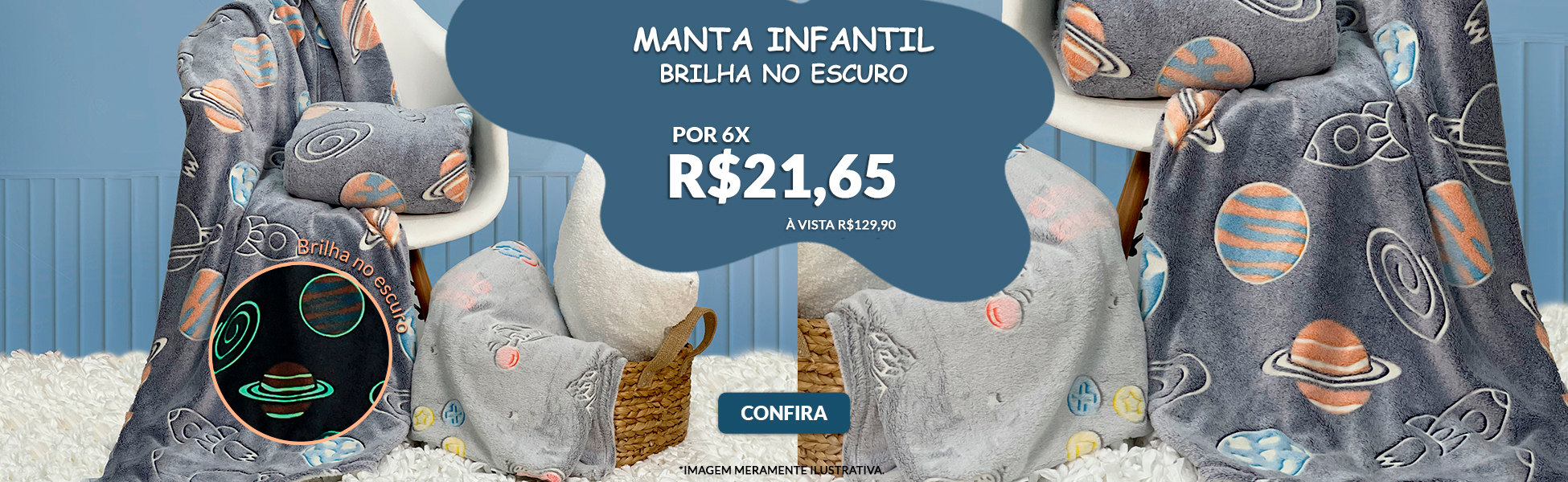manta infantil