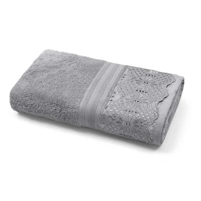 Toalha-lavabo-30-x-50cm-Algodao-Egipcio-Cristal-Renda-Roma---Prata