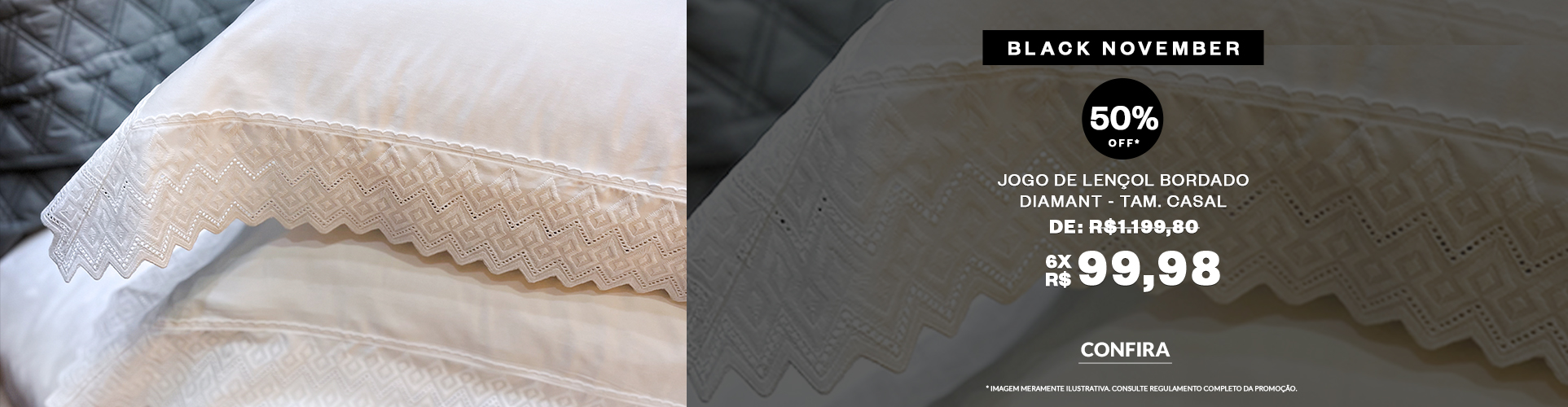 Jogo de Lençol Diamant