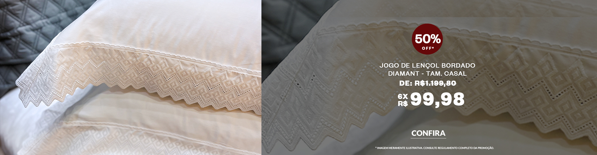 Jogo de Lençol Diamant